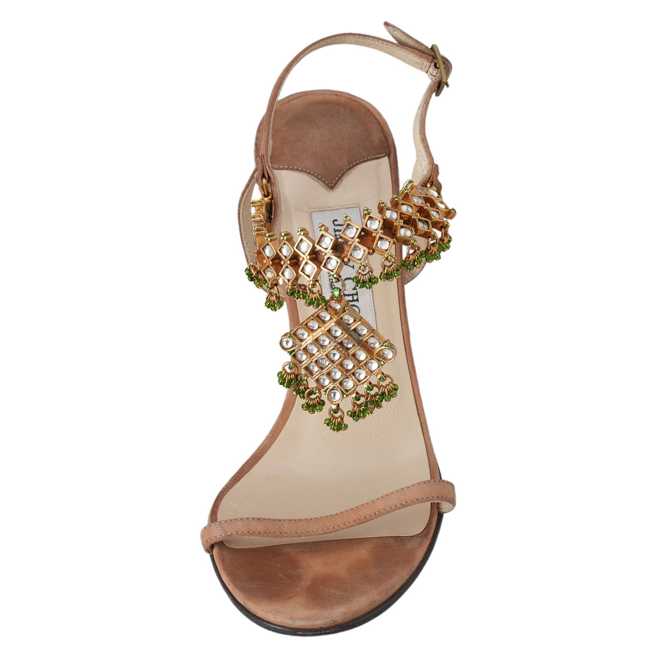 JIMMY CHOO(USED)지미추 여성 샌들 #38